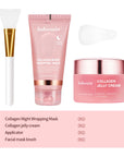 Collagen Peel-Off Jelly Night Mask – Firming Deep Cleansing Overnight Facial Treatment