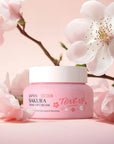 Sakura Glow Face Cream – Tone-Up Moisturizer for Smooth, Hydrated Skin (60g)