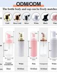 Lash Extension Mousse Shampoo – Super Concentrate Foaming Cleanser with Brush Set