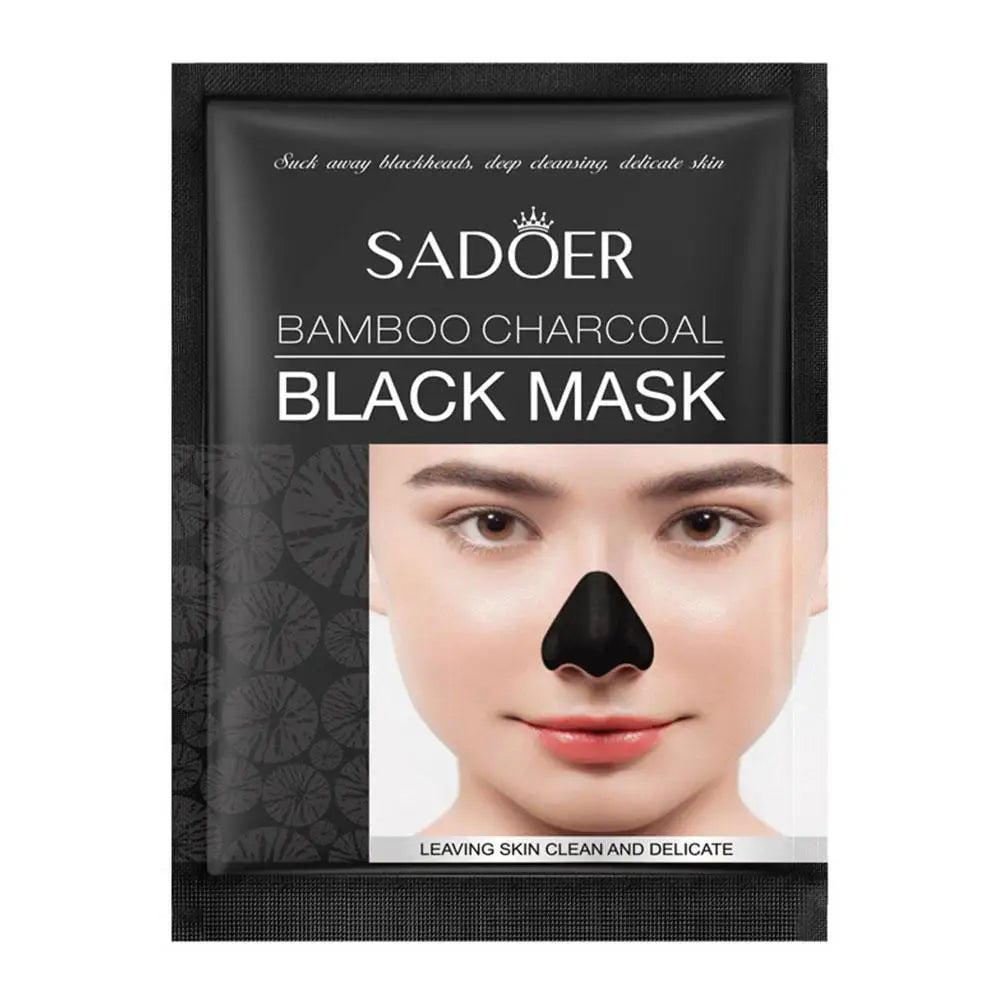 Bamboo Charcoal Blackhead Remover Peel-Off Mask – Deep Cleansing Nose &amp; Face Mask (60g)