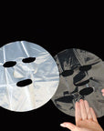 Disposable Full Face Plastic Film Mask – Transparent PE DIY Facial Wrap Beauty Tool