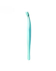 High-Precision Flat Mouth Eyelash Tweezers – Slender Ergonomic Grafting Tool for Under Eye & Chin