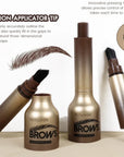 1PC Eyebrow Gel Pen with Angled Brush - Quick-Dry, Long-Lasting, Natural Shaping & Filling for All Skin Types, Waterproof