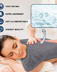 U-Shaped Spa Face Towel – Soft Massage & Skincare Tool for Facial Treatments
