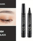 Waterproof Microblading Eyebrow Pencil –  4-Split Head Brow Pen in 5 Colors