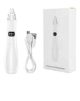 Electric Blackhead Remover Vacuum – Pore Suction Cleansing Device (White)