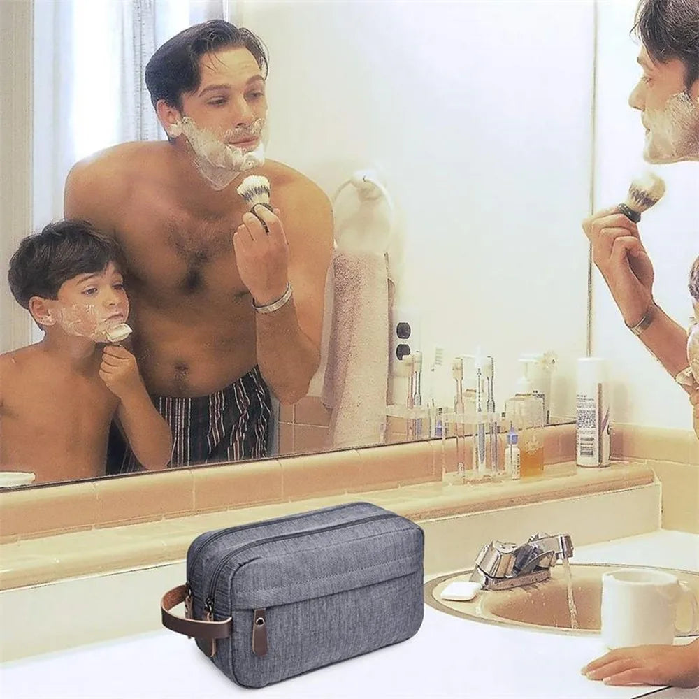 Travel Cosmetic &amp; Toiletry Bag – Unisex Makeup Wash Pouch