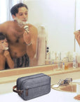 Travel Cosmetic & Toiletry Bag – Unisex Makeup Wash Pouch