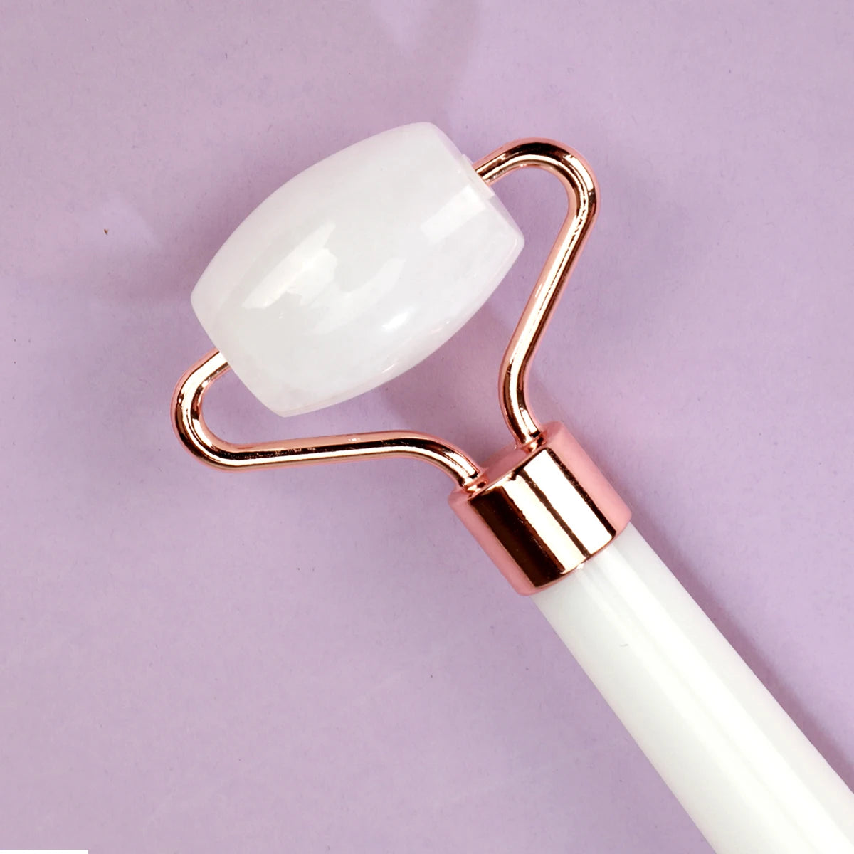 Natural Jade Eye &amp; Face Roller Massager – Mini Portable Skincare Tool
