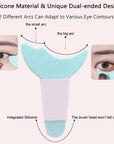 Silicone Mascara Eyelash Shield Applicator Guard Tool Multifunction Eyelash Eyeshadow Pads Reusable Eyelashes Guide Tool