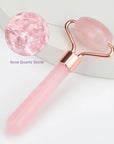 Natural Jade Eye & Face Roller Massager – Mini Portable Skincare Tool