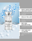 Facial Microneedle Roller Set – 0.25mm Derma Roller with Hyaluronic Acid Serum