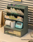 Acrylic Makeup Organizer & Brush Holder – Vanity Countertop Cosmetic Storage