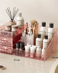 Multi-Compartment Makeup Organizer – Cosmetic Storage Box in 4 Colors
