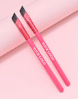 Wholesale 10-Pack Angled Eyebrow & Hairline Makeup Brushes – Professional Wild Brow Tool