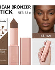 3D Bronzer & Contour Stick – 2-in-1 Creamy Bronze Makeup in 5 Colors