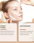 Collagen Peel-Off Face Mask – Deep Cleansing Hydrating Oil Control Pore Shrinking Facial