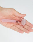 Natural Jade Eye & Face Roller Massager – Mini Portable Skincare Tool