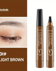 Waterproof Microblading Eyebrow Pencil –  4-Split Head Brow Pen in 5 Colors