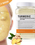 24K Gold Anti-Aging Jelly Face Mask Powder – Peel-Off Hydro Mask for Fine Lines & Dullness