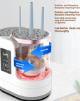 Electric Makeup Brush Cleaner & Dryer – Fully Automatic Bristle-Safe Washing Machine