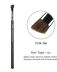 Jessup Ultra-Thin Eyebrow Brush – Precision Tapered Lash Line Makeup Brush (S142)
