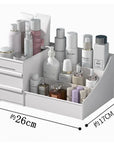 Bathroom Makeup & Nail Polish Storage Organizer – Large Capacity Cosmetic Box