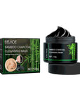 Bamboo Charcoal Blackhead Remover Face Mask – Deep Cleansing Pore Peel-Off Sticker