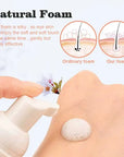 Lash Extension Mousse Shampoo – Super Concentrate Foaming Cleanser with Brush Set