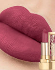 Luxurious Hollow Out Lipstick – Matte Pearlescent Glitter Velvet Waterproof Lip Gloss