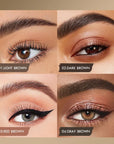 1PC Eyebrow Gel Pen with Angled Brush - Quick-Dry, Long-Lasting, Natural Shaping & Filling for All Skin Types, Waterproof