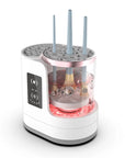 Electric Makeup Brush Cleaner & Dryer – Fully Automatic Bristle-Safe Washing Machine