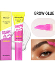 Brow Lamination Gel with Comb – Strong Hold Clear Eyebrow Glue for Defined Brows