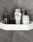 Aluminium Bathroom Shower Shelf – Wall-Mounted Shampoo & Makeup Organizer Rack