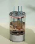 Automatic Rotating Makeup Brush Cleaner – Deep Cleaning One-Click Machine for All Brushes