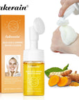 Turmeric Foaming Face Wash – Brightening Cleanser for All Skin Types