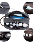 Travel Cosmetic & Toiletry Bag – Unisex Makeup Wash Pouch