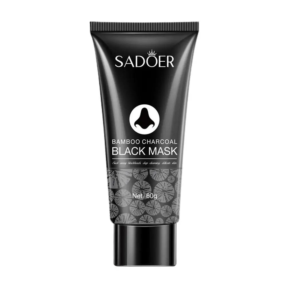 Bamboo Charcoal Blackhead Remover Peel-Off Mask – Deep Cleansing Nose &amp; Face Mask (60g)