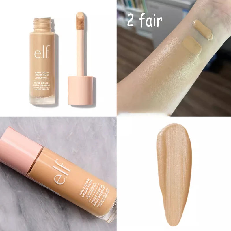 Elf Cosmetics Makeup Set – Setting Spray, Foundation, Lip Glaze &amp; Pre-Makeup Gel