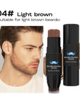 Beard Pencil Filler Stick & Brush for Men – Long-Lasting Hair Root Touch-Up