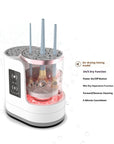 Electric Makeup Brush Cleaner & Dryer – Fully Automatic Bristle-Safe Washing Machine