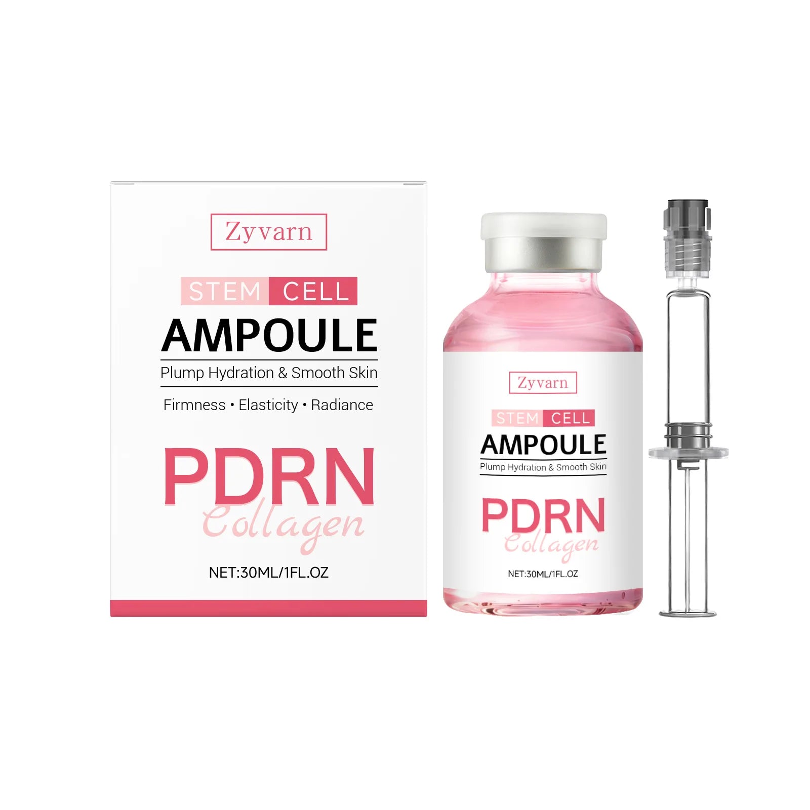 PDRN Salmon DNA Serum Ampoule – Anti-Aging Brightening &amp; Skin Barrier Repair Essence