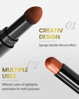 2-in-1 Pearly Glitter Eyeshadow Stick – Waterproof High-Pigment Eye Makeup