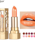 Luxurious Hollow Out Lipstick – Matte Pearlescent Glitter Velvet Waterproof Lip Gloss