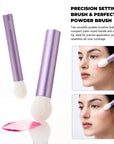 Jessup 4-Piece Kabuki Makeup Brush Set – Foundation, Contour, Powder & Blush (T517)