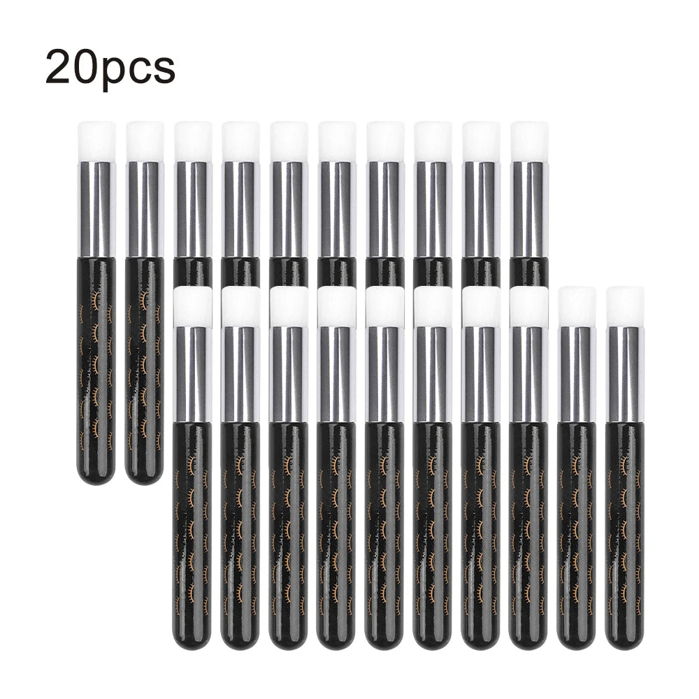 Eyelash Cleaning Brush &amp; Lash Shampoo Applicator – Pore Blackhead Remover Tool (5/20/50 Pack)