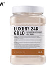 24K Gold Anti-Aging Jelly Face Mask Powder – Peel-Off Hydro Mask for Fine Lines & Dullness