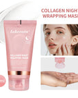 Collagen Peel-Off Jelly Night Mask – Firming Deep Cleansing Overnight Facial Treatment