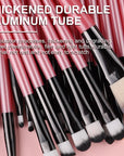 20-Piece Eye Shadow Makeup Brush Set – Soft Bristle Eyebrow & Eyeliner Brushes