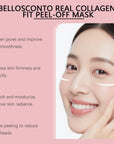 Collagen Peel-Off Face Mask – Gentle Moisturizing Hydrating Translucent Skin Treatment